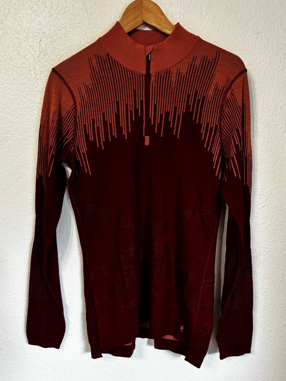 SmartWool Intraknit 200 1/4-Zip Baselayer Large